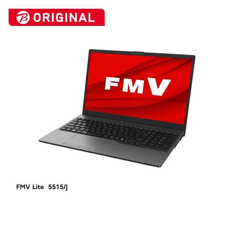 �ٻ���(FUJITSU)�Ρ��ȥѥ����� FMV Lite 5515/J FMV5515JBB (�֥饤�ȥ֥�å�)���ʡ�¨Ǽ