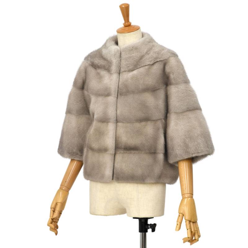 manzoni24 マンゾーニ　ミンクのコート FINAL SALE】【size42】MANZONI24【マンツォーニ24】ショートコート