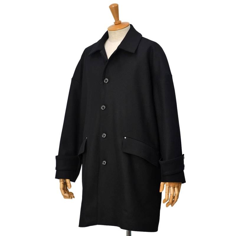 MACKINTOSH マッキントッシュ HUMBIE 10 ブラック 付属品あり MACKINTOSH【マッキントッシュ】ステンカラーコート HUMBIE