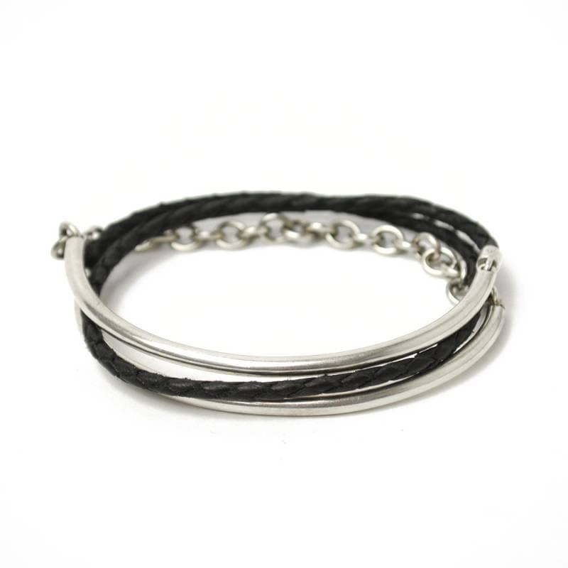 ブランド アクセサリー title of work タイトルオブワーク シルバーロケットカフス (カフスボタン カフリンクス) 父の日 title of work タイトルオブワーク SILVER LEATHER BAND TIE BAR