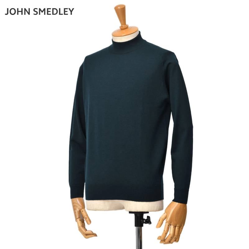 Yu様 JOHN SMEDLEY モックネックニット FINAL SALE】JOHN SMEDLEY【ジョンスメドレー】モックネックニット 30G
