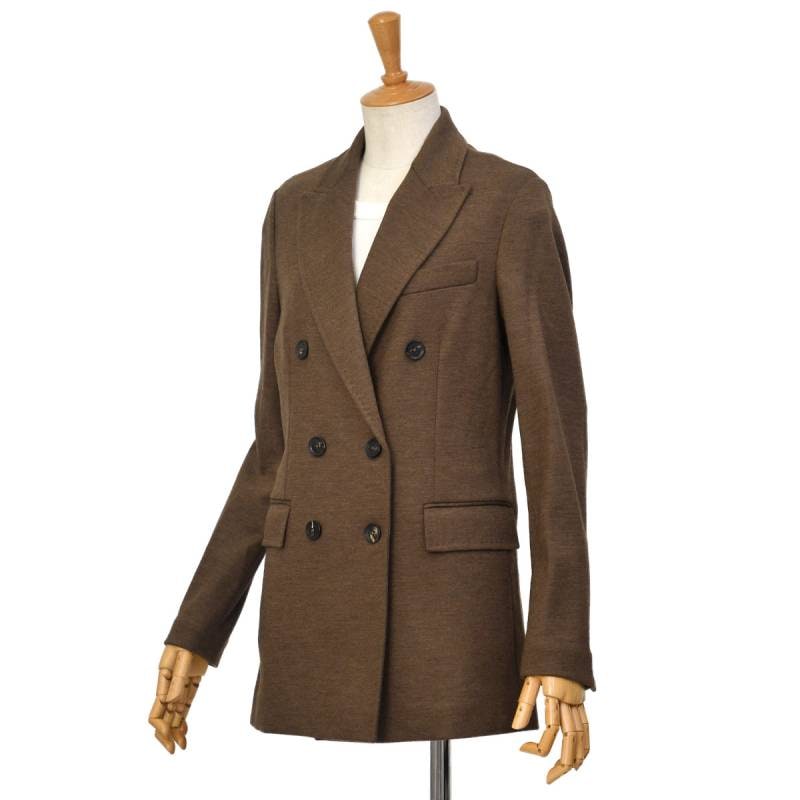 M*３様 S*e様 新品同様　タグ付 チルコロ1901 フルジップジャケット グ CIRCOLO 1901【チルコロ】ダブルジャケット 332533 03 D.P LANA