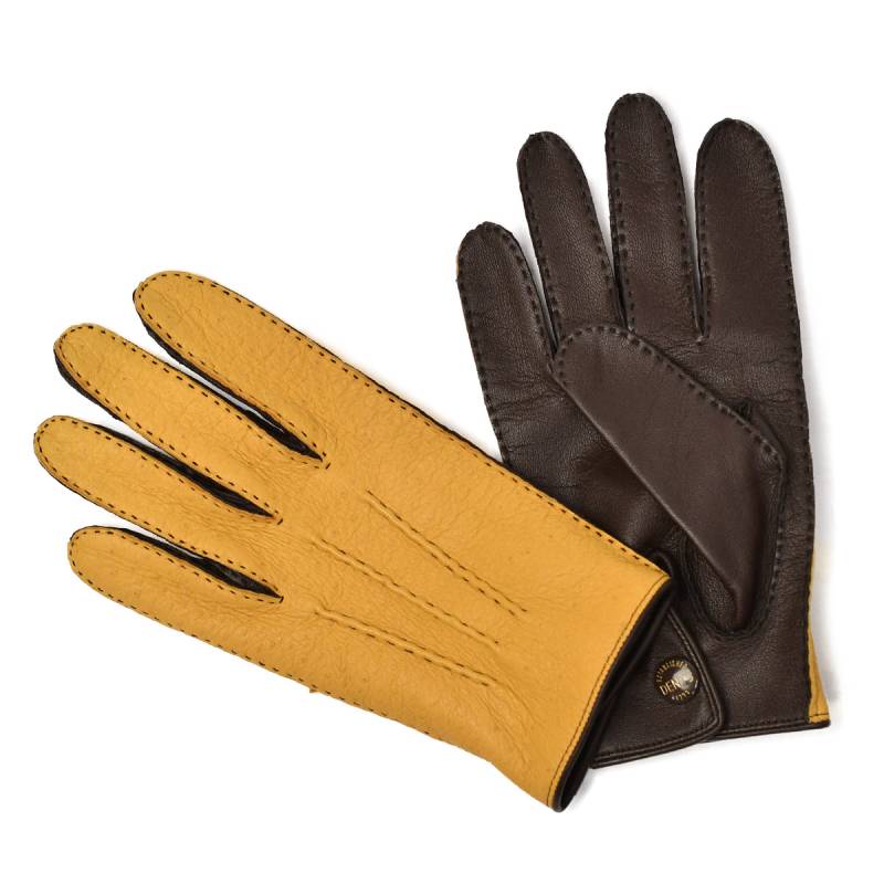 ✓✓完全未使用 デンツ 手袋 イギリス製 シープスキン&カシミヤ 紳士