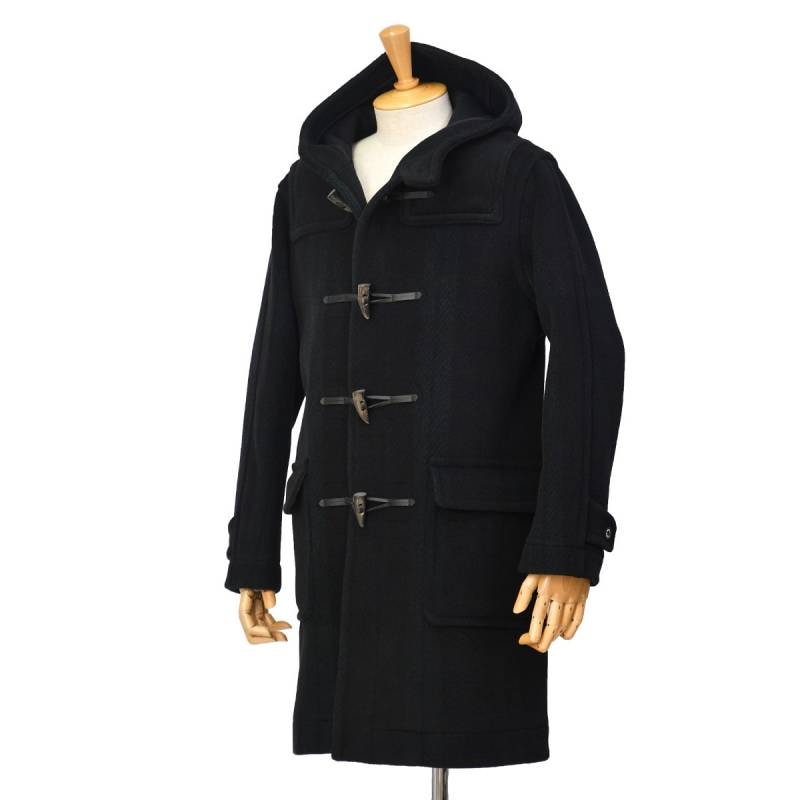 INVERTERE インバーティア ダッフルコート ジョシュアエリス ブラック INVERTERE（インバーティア）｜INVERTERE（インバーティア）Joshua