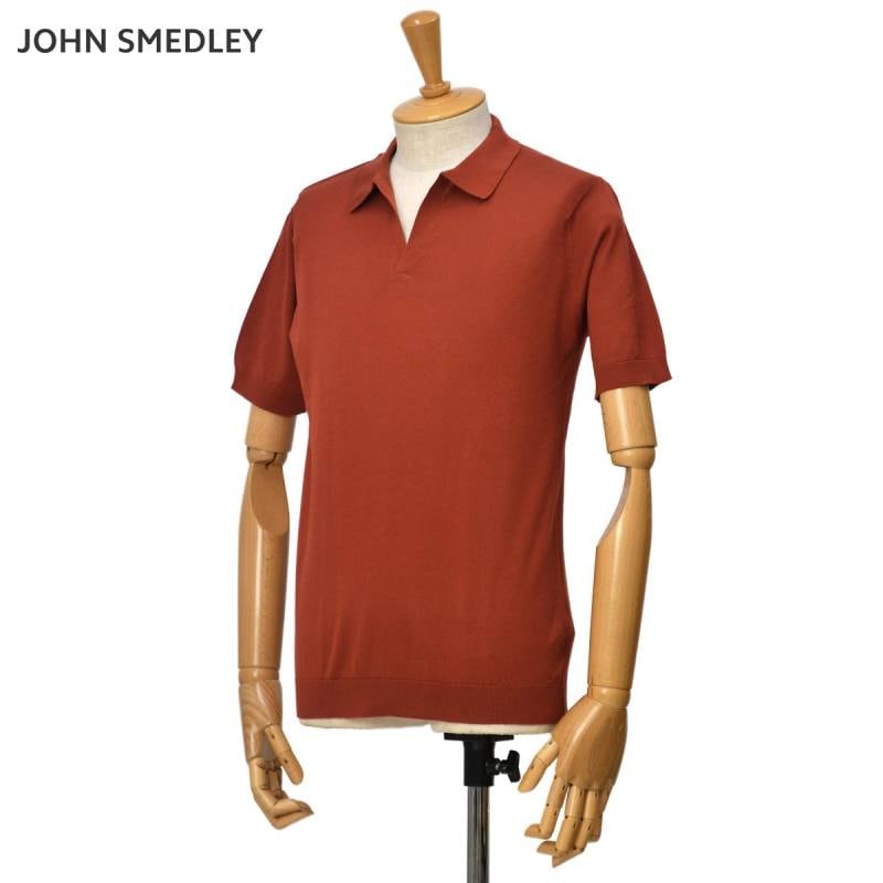 FINAL SALE】JOHN SMEDLEY【ジョンスメドレー】スキッパーニット 30G