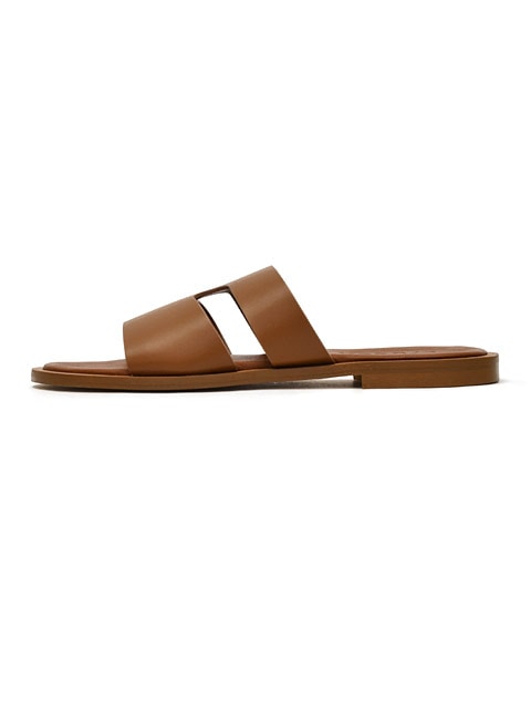 LUCCA・L/UCCA【ルッカ】H CUTサンダル LU04 CAMEL レザー