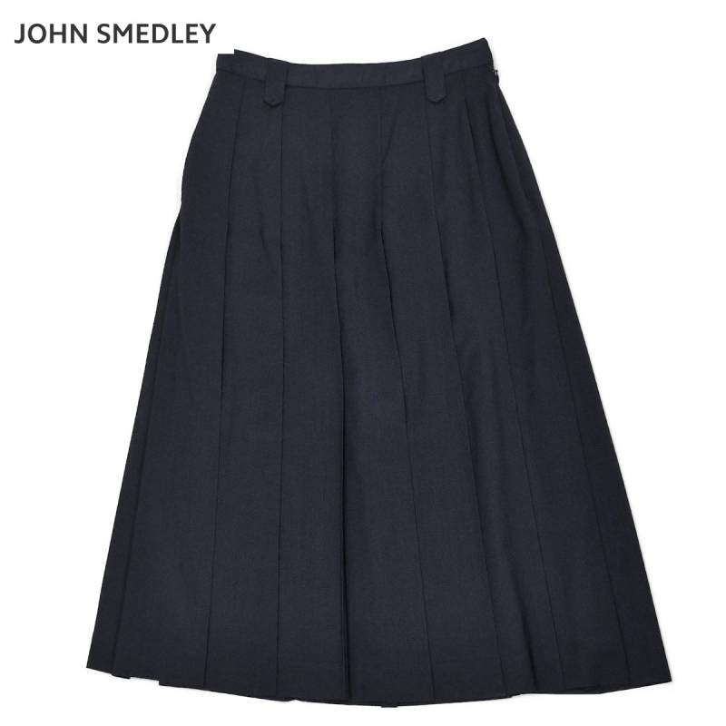 JOHN SMEDLEY【ジョンスメドレー】 プリーツスカート L03530FS126 NAVY