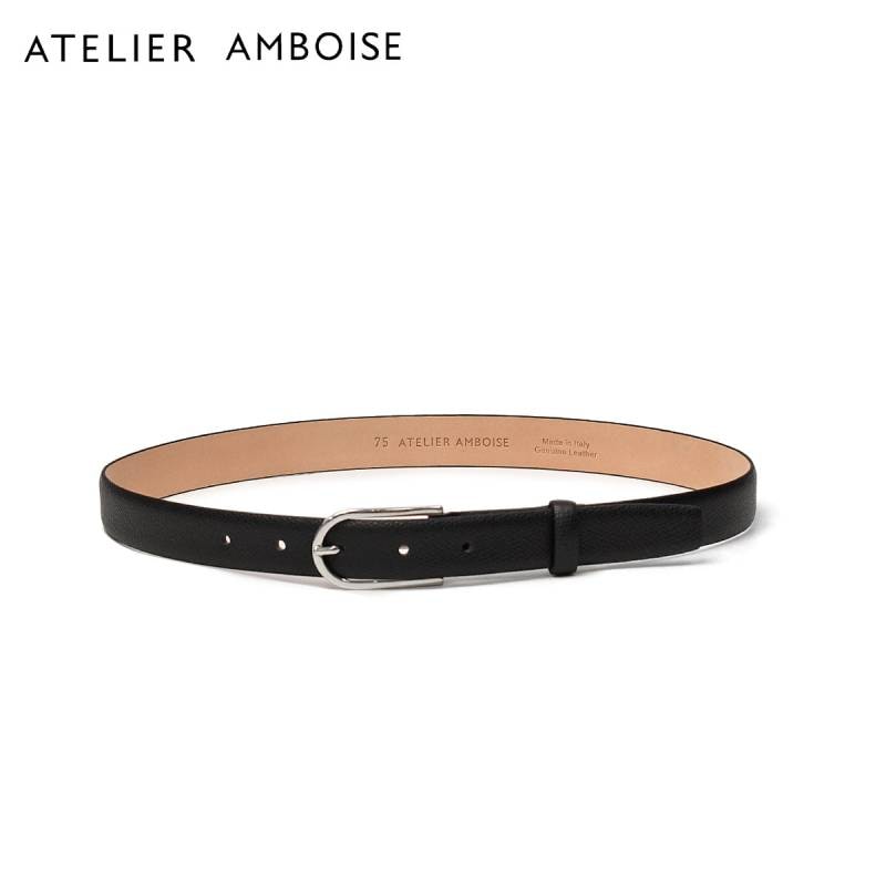 極美品 ATELIER AMBOISE アトリエ アンボワーズ レザー ベルト ATELIER AMBOISE (アトリエ アンボワーズ）ベルト（WOMEN雑貨
