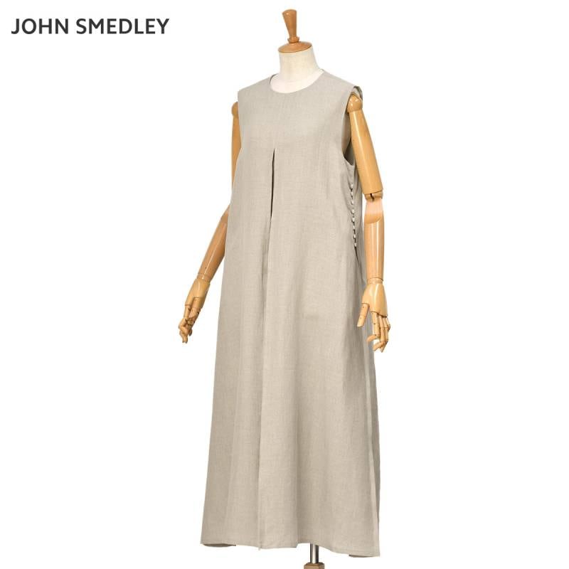JOHN SMEDLEY【ジョンスメドレー】リネンワンピース L03640FA173 BEIGE
