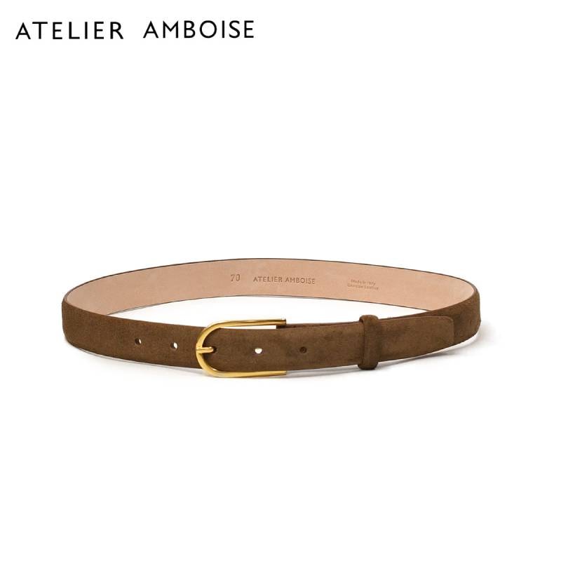 ATELIER AMBOISE【アトリエ アンボワーズ】スウェードベルト DA2708