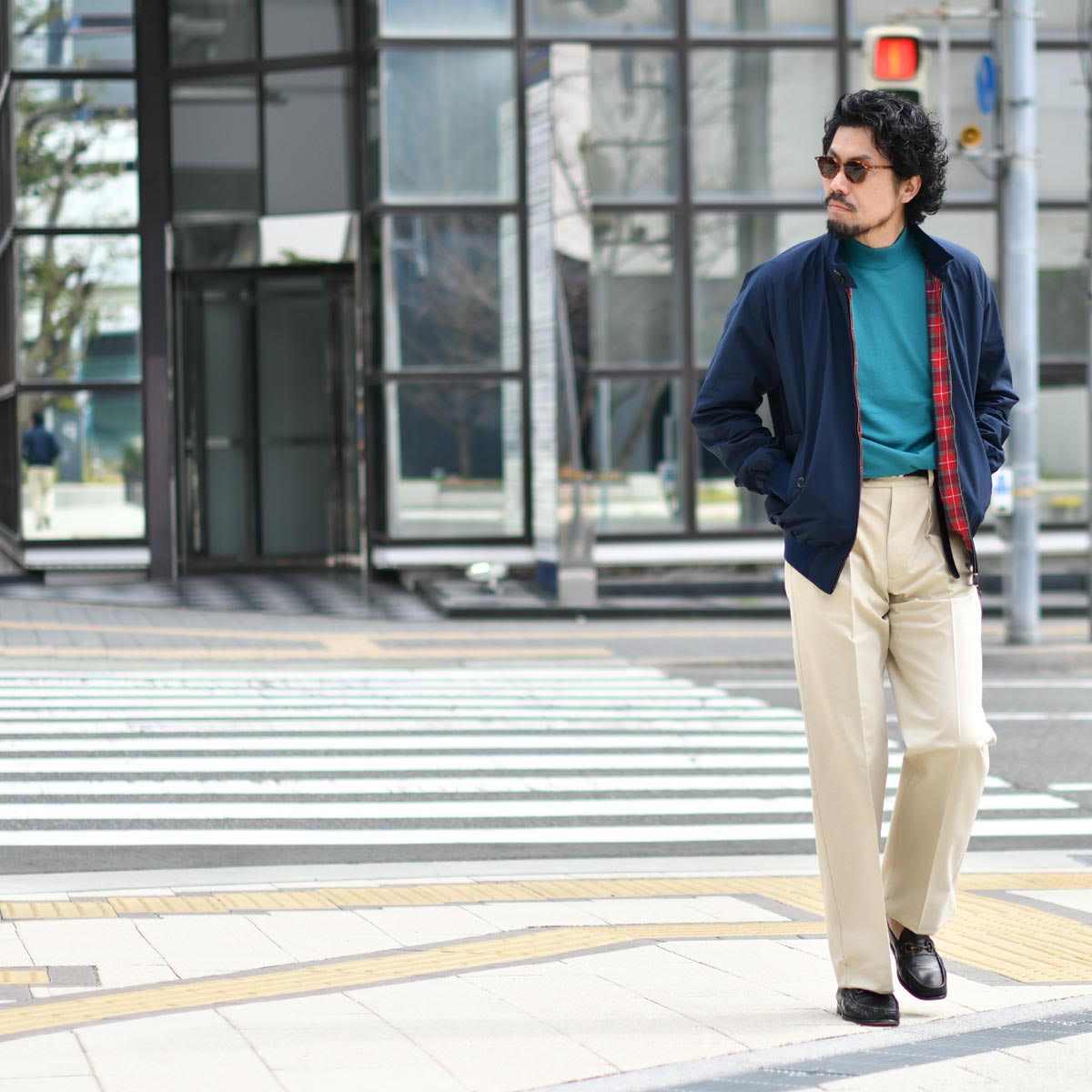 BARACUTA【バラクータ】G9 ORIGINAL BRCPS0001 309 NAVY コットン