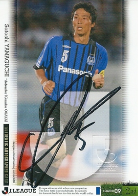 山口智 2009 Jカード 2nd 直筆サインカード 40枚限定！（22/40）