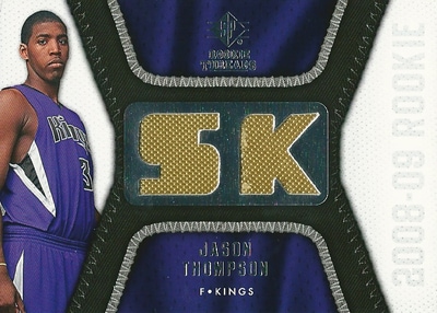 ジェイソン トンプソン NBAカード 2008/09 SP Rookie Threads Rookie Threads / Jason Thompson