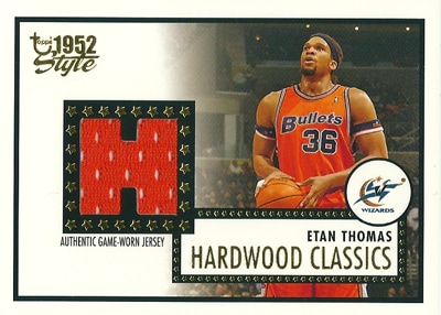 イタン トーマス NBAカード 2005/06 Topps Style Hardwood Classics / Etan Thomas