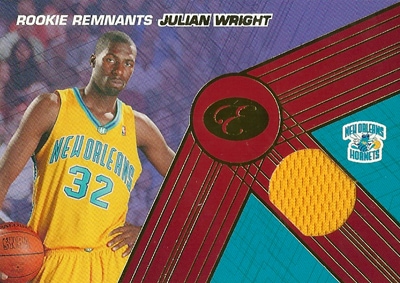 ジュリアン ライト 07/08 Bowman Elevation Rookie Relics 69枚限定！（37/69） / Julian Wright