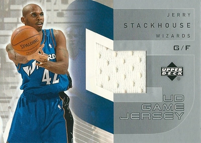 ジェリー・スタックハウス Jerry Stackhouse 02/03 Upper Deck UD Game Jerseys