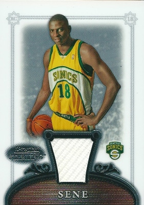 サエル セネ NBAカード 06/07 Bowman Sterling Jersey Rookie / Saer Sene