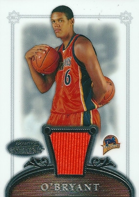 パトリック オブライアント NBAカード 06/07 Bowman Sterling Jersey Rookie / Patrick O'Bryant