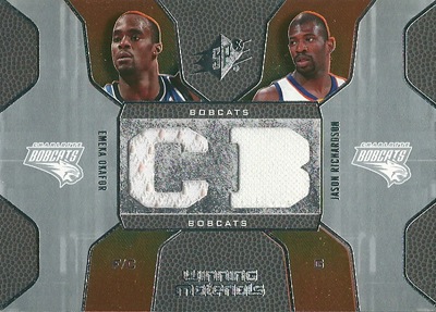 エメカ オカフォー / ジェイソン リチャードソン NBAカード 2007/08 SPx Winning Combos / Emeka Okafor / Jason Richardson