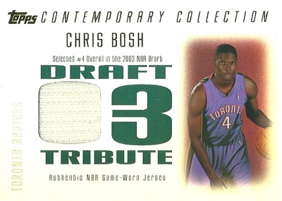 クリス ボッシュ NBAカード 03/04 Topps Contemporary Collection 