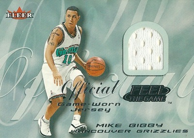 マイク ビビー Mike Bibby NBAカード 00/01 Fleer Feel the Game 