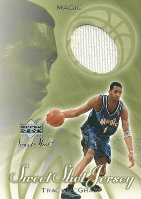 トレイシー・マグレディ Tracy McGrady 01/02 Sweet Shot Game Jerseys 
