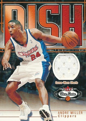 アンドレ ミラー Andre Miller 02 03 Fleer Box Score Dish And Swish Memorabilia の通販 カードファナティック