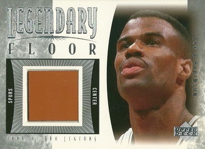 デビット・ロビンソン David Robinson 01/02 Upper Deck Legends Legendary Floor