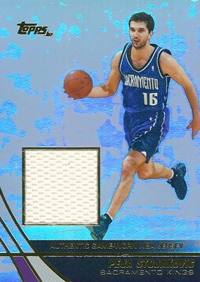 ペジャ・ストヤコビッチ Peja Stojakovic 03/04 Topps Jersey Edition 
