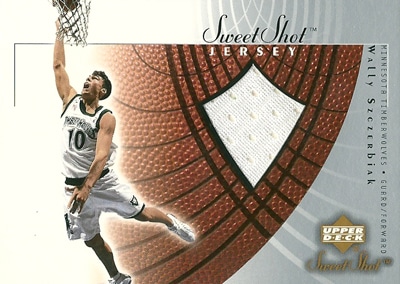 ウォーリー・ザービアック Wally Szczerbiak 02/03 Sweet Shot Jerseys
