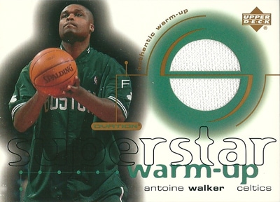 アントワン・ウォーカー Antoine Walker 01/02 Upper Deck Ovation Superstar Warm Ups