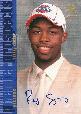 ロドニー・スタッキー NBAカード Rodney Stuckey 07/08 SP Rookie Edition 1996-97 SP Rookie Autographs