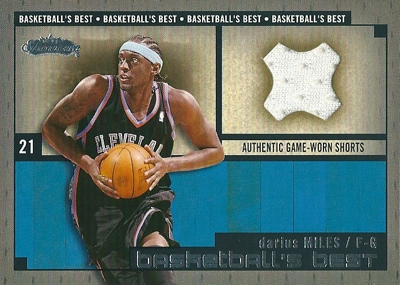 NBAカード　ダリアス・マイルズ　サイン　ジャージ NBAカード ダリアス・マイルズ サイン ジャージ NBAカード ダリアス
