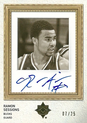 ラモン・セッションズ NBAカード Ramon Sessions 08/09 Ultimate Collection Prototypical Portraits 07/25