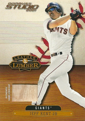 ジェフ・ケント MLBカード Jeff Kent 2001 Donruss Studio