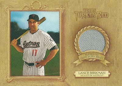479 大リーグカード　ランス.バークマン ランス・バークマン MLBカード Lance Berkman 2007 Topps Turkey