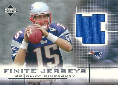 クリフ・キングスベリー NFLカード Kliff Kingsbury 2003 UD Finite Jerseys
