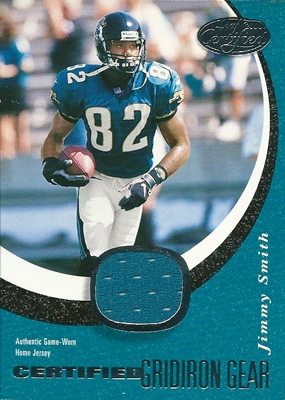 ジミー・スミス NFLカード Jimmy Smith 2000 Leaf Certified Gridiron Gear 196/300