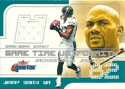 ジミー・スミス NFLカード Jimmy Smith 2001 Fleer Game Time Uniformity