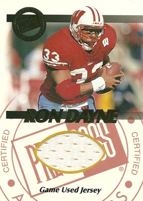 ロン・デイン Footballカード Ron Dayne 2000 Press Pass Game Jerseys 036/475