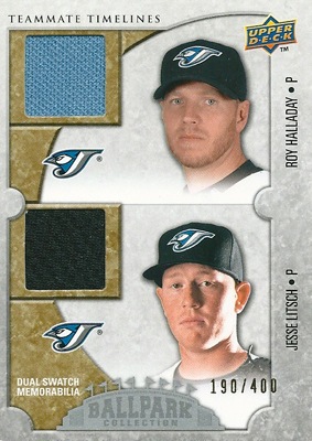 ロイ・ハラデイ】【ジェシー・リッチ】MLBカード Roy Halladay/Jesse 