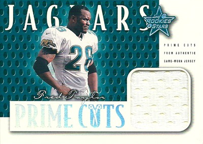 フレッド・テイラー NFLカード Fred Taylor 1999 Leaf Rookies & Stars Prime Cuts