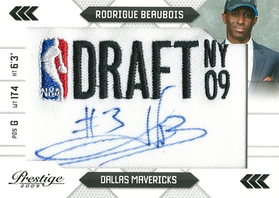 ロドリグ・ボーボワ NBAカード Rodrigue Beaubois 09/10 Prestige NBA 