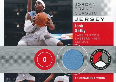 ジョシュア・セルビー NBAカード Josh Selby 11/12 SP Authentic Jordan Brand Classic