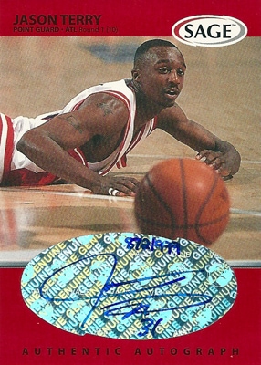 ジェイソン・テリー NBAカード Jason Terry 1999 Sage Autographs