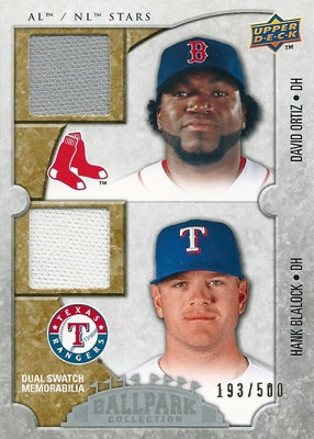 デビット・オルティーズ】【ハンク・ブレイロック】 MLBカード David