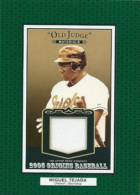 ミゲル・テハダ MLBカード Miguel Tejada 2005 UD Origins Old Judge 