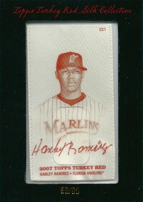 ハンリー・ラミレス MLBカード Hanley Ramirez 2007 Topps Turkey Red Silk Collection 80/99