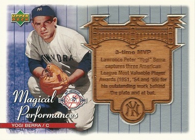 ヨギ・ベラ MLBカード Yogi Berra 2003 Upper Deck Magical Performances
