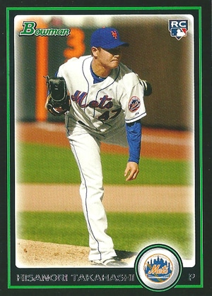 高橋尚成 MLBカード Hisanori Takahasi 2010 Bowman Draft ルーキーカード